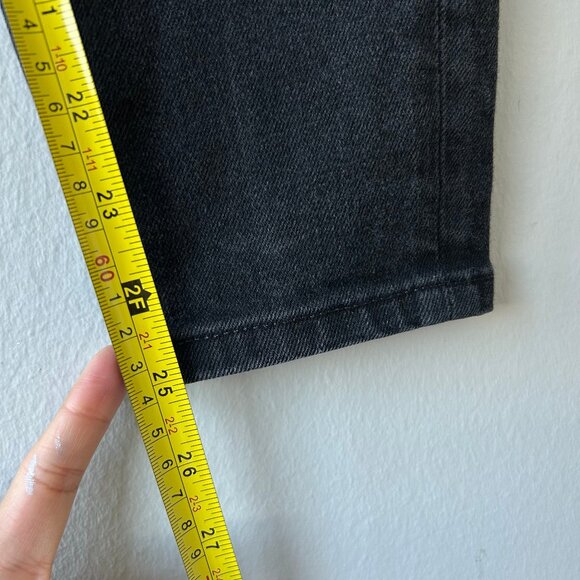 Everlane High-Rise Ankle Jeans Washed Black Size 26 Women’s Ankle Cut Stretch - Picture 9 of 9